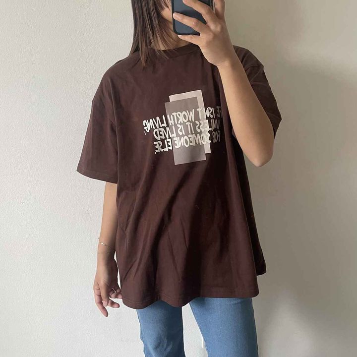 画像: オーバーサイズがいい