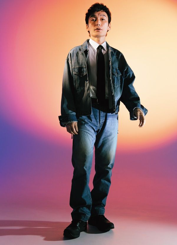 Netflix映画『新幹線大爆破』で、主人公を演じている草彅剛さん。