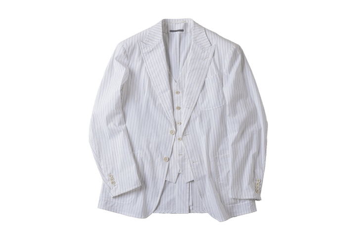 〈ダンヒル〉のジャケット＆ベスト