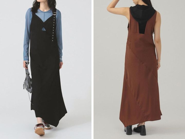画像: 「ベルト ストラップ ワンピース」各￥14,850※2025年5月下旬発売予定 出典：レイ ビームス