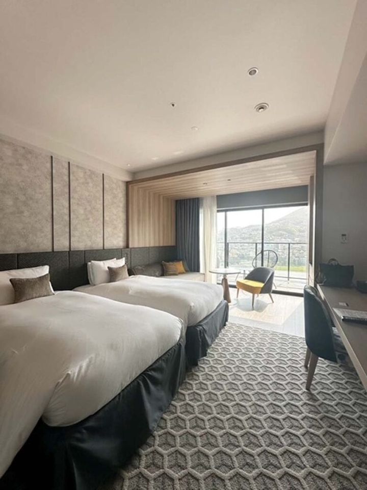 「長崎スタジアムシティホテル」の部屋