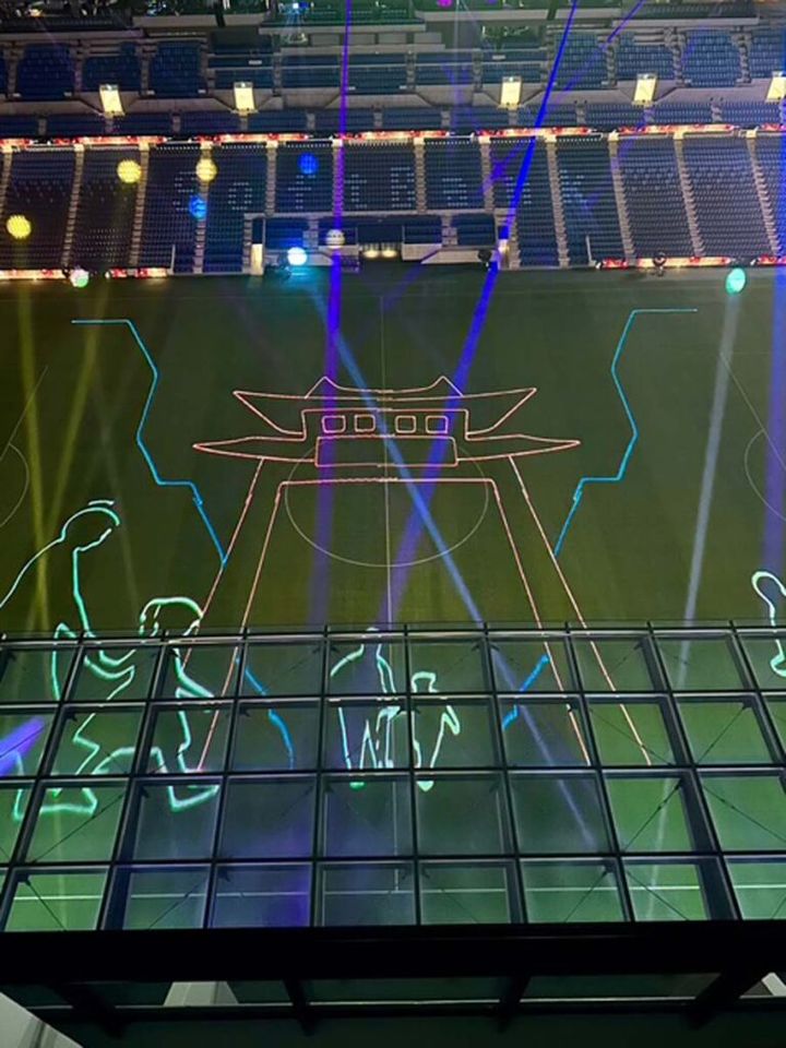 レーザーショー