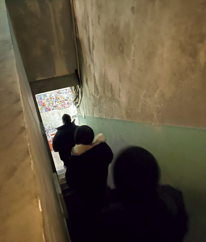 近鉄日本橋『佐古田SA』の入口