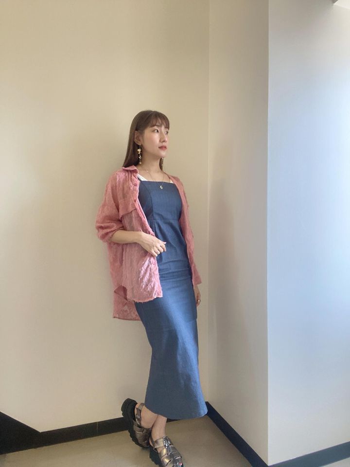 画像: ワンピに合わせて