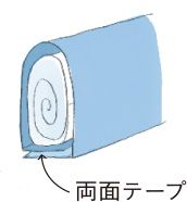 丸めて簡単！ 色画用紙で作る、卓上を泳ぐ「鯉のぼり飾り」の画像6