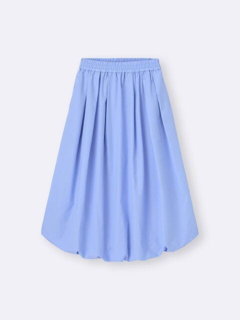 2025gu春夏レディースバブルヘムミディスカート