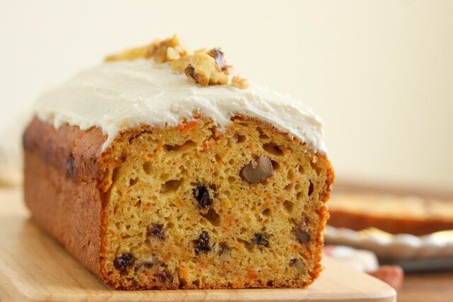 キャロットケーキの完成