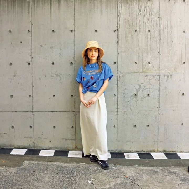 【SNAP】どんなボトムにも合うサンバがお気に入り♡ 秋本すずかさん