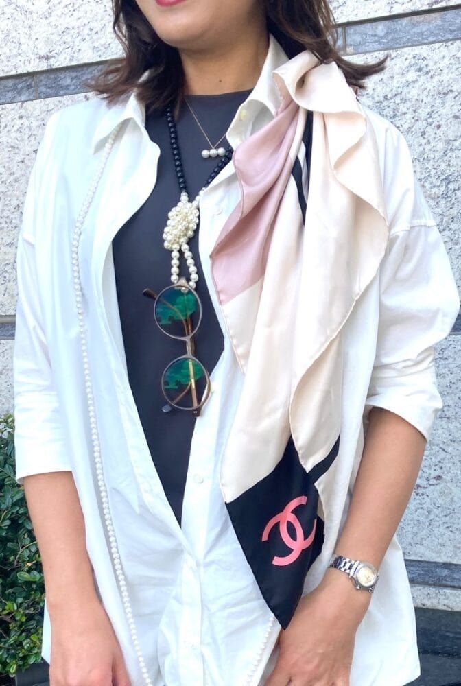 シャネルのスカーフ