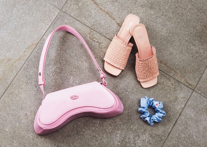 ミュール バッグ シュシュ