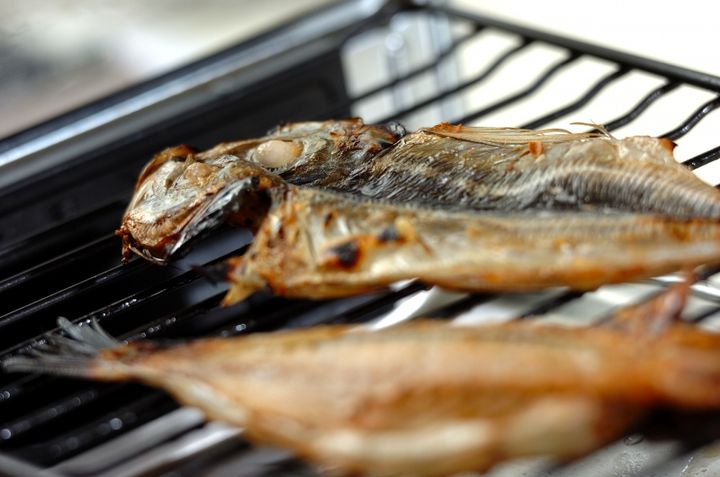 アジの開きの作り方1