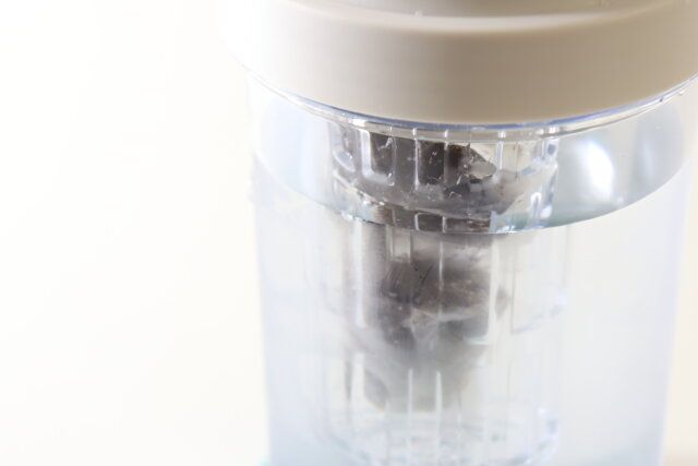 ダイソー ドリンクボトル（ストロー付） 使用例 茶こし