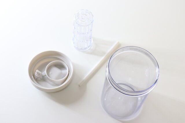 ダイソー ドリンクボトル（ストロー付） パーツ 分解