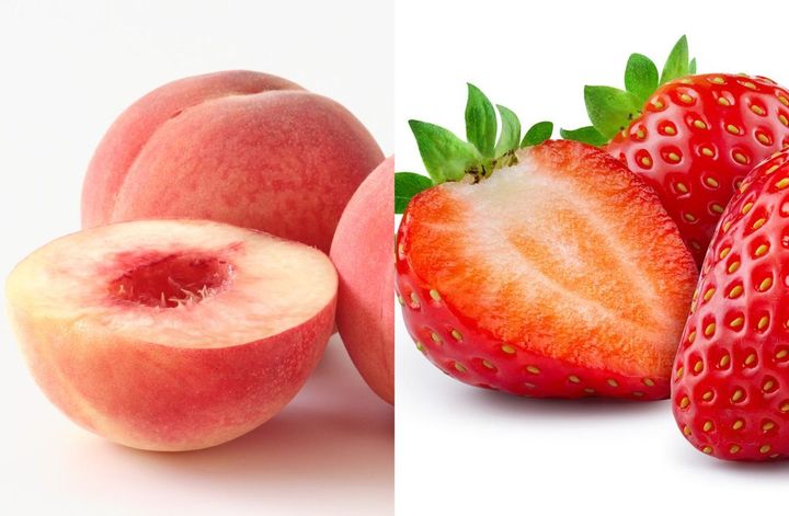 桃と苺