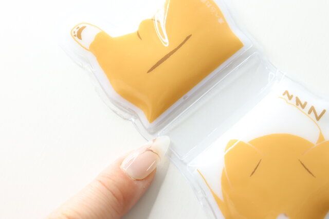 セリア ランチベルト用保冷剤 コーギー柄 作り