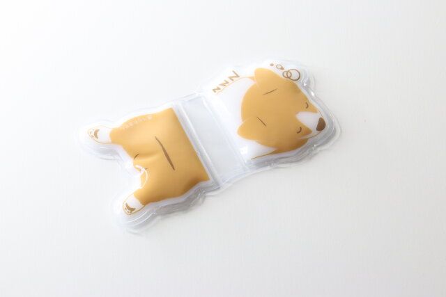 セリア ランチベルト用保冷剤 コーギー柄