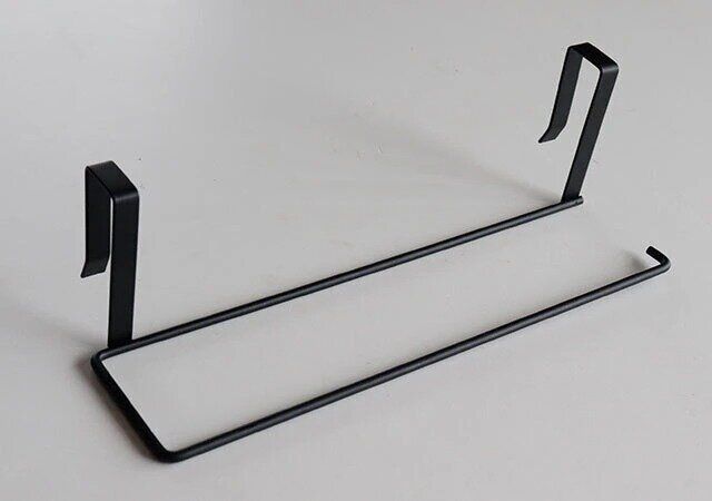 ダイソーの棚下キッチンタオルホルダー