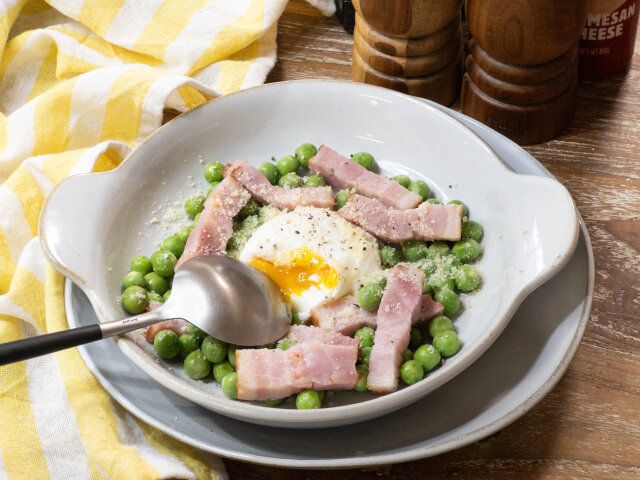 柔らか青豆の温サラダ