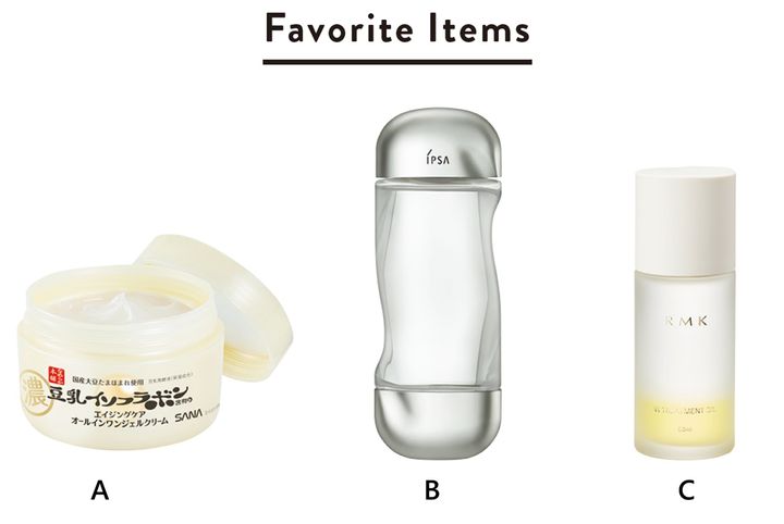 吉柳咲良さんのFavorite Items