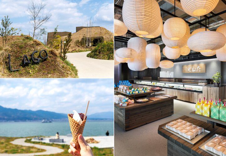 滋賀「ラ コリーナ近江八幡」を手がけるたねやが「LAGO 大津」を琵琶湖の畔にオープン