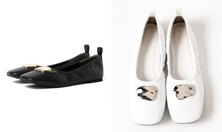 画像: 「シャーリング バレエ シューズ」各￥16,500【RBS】 出典：レイ ビームス