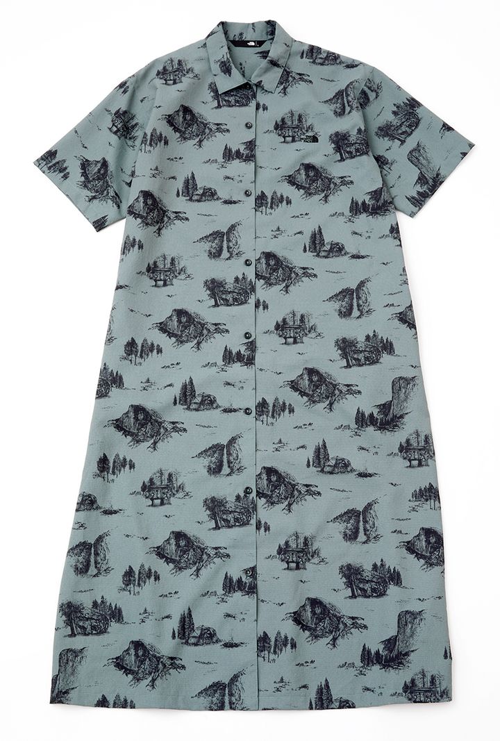 ザ・ノース・フェイスのシャツワンピース