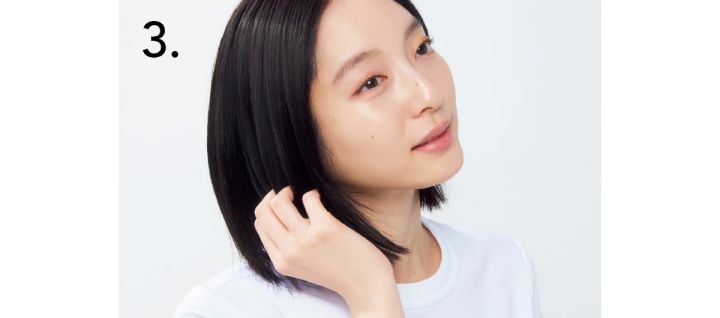 アリィー クロノビューティ UV ヘアカラーラスティング ＆スタイリング バーム 使い方3