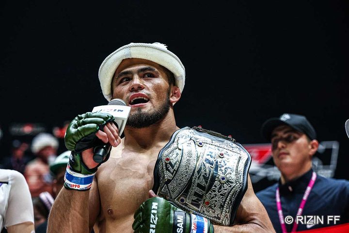 RIZIN ラジャブアリ・シェイドゥラエフ選手着用 キルギス伝統