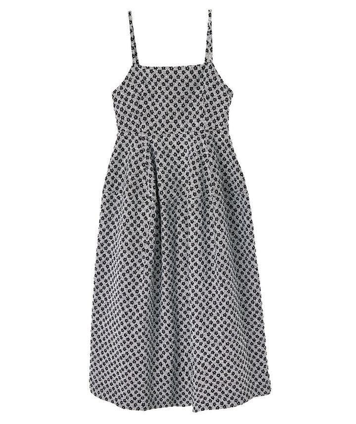 八木アリサと花柄