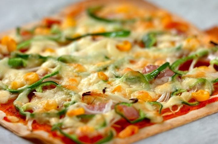 春巻きの皮でピザの作り方3