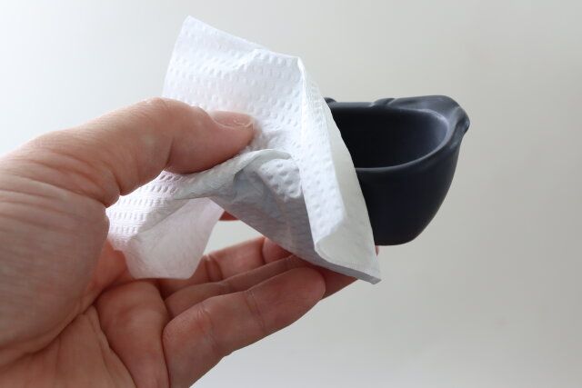 セリア ペーパータオル 小判サイズ 280枚 使用例