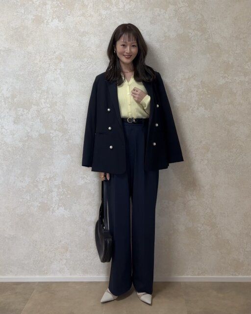 ジャケットでキレイめカジュアルコーデ