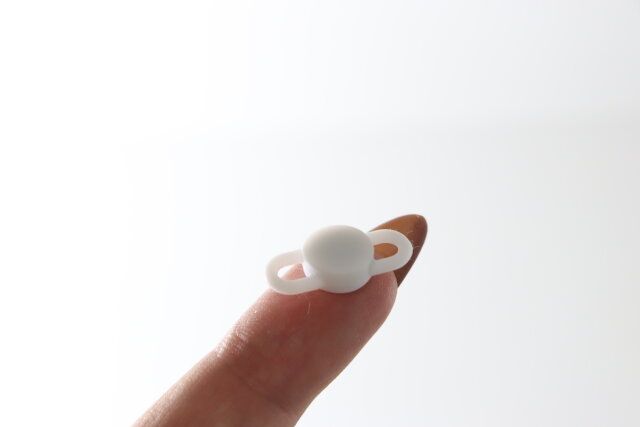 マグネット補助板付き歯ブラシホルダー2P サイズ感