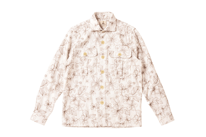 〈ギ ローバー〉のミリタリーシャツ