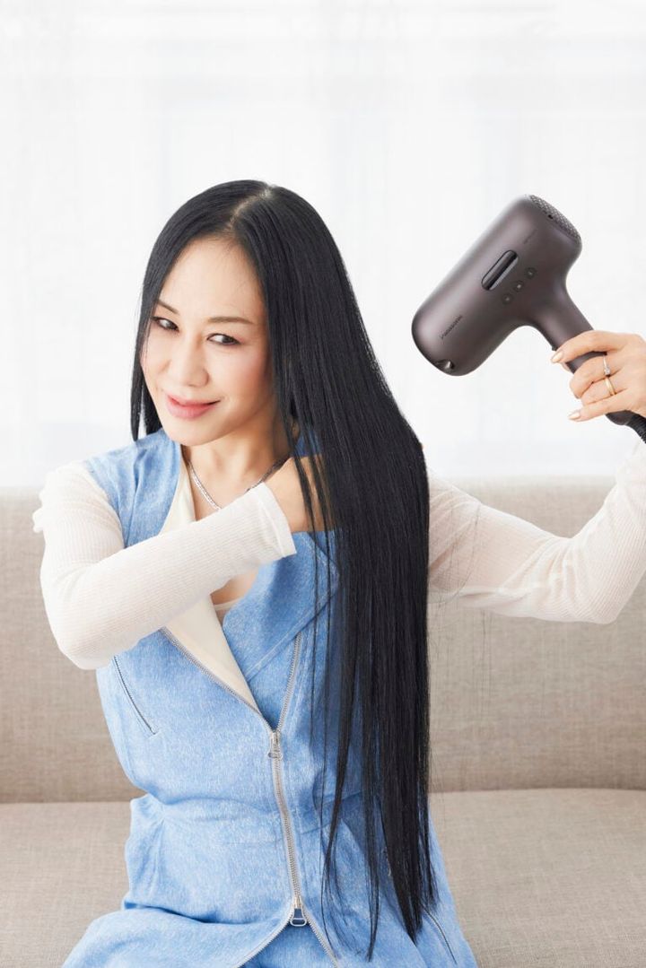 髪を傷めないために短時間勝負！私は6分です！（美香さん）