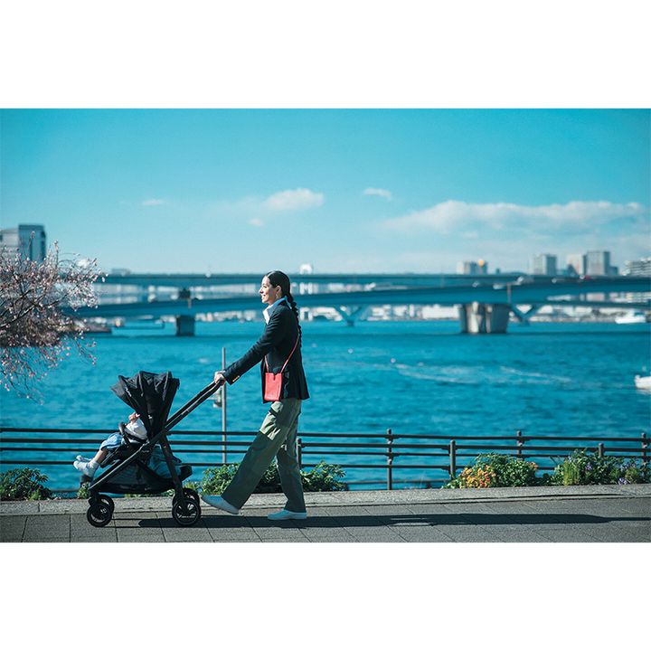 海の横をお散歩できる