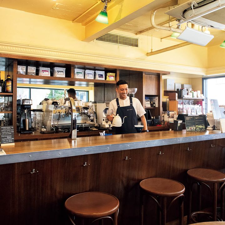 東京〈レックコーヒー〉店内