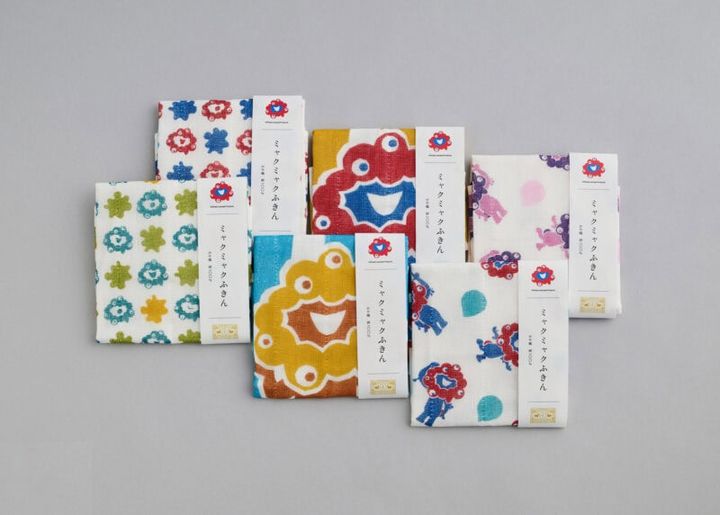 ミャクミャクふきん