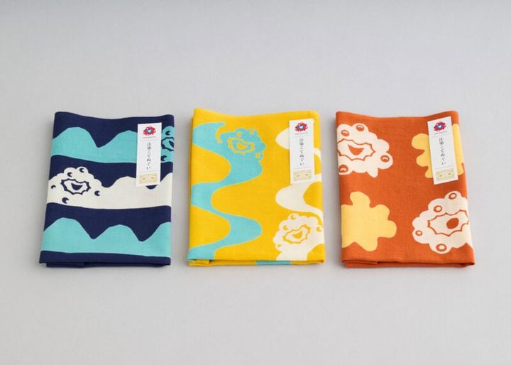 ミャクミャク注染こてぬぐい