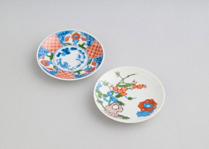 ミャクミャク豆皿 有田