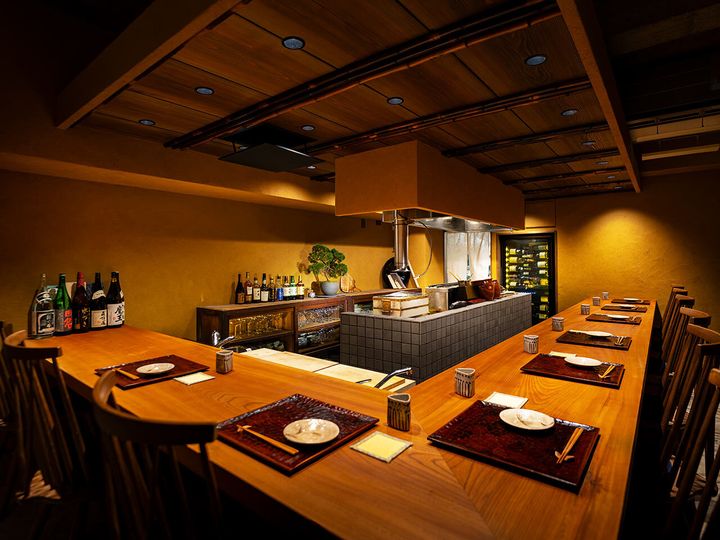 広尾『水づき』の内観