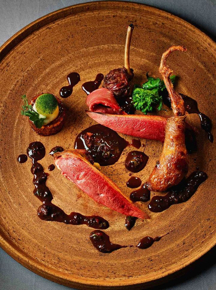 赤坂『La Gloire』の「フランス、ロワール鴨」