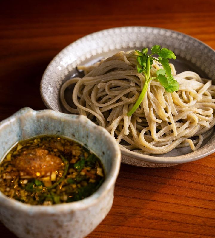 広尾『水づき』の自家製の二八そば