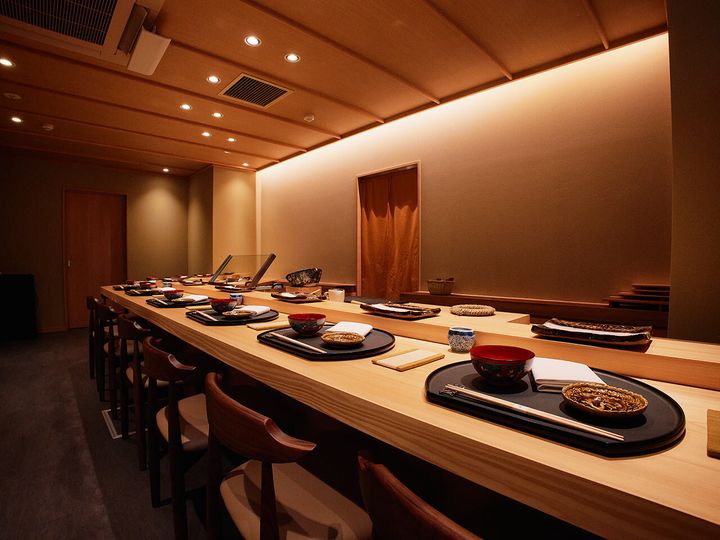 恵比寿『天ぷら北川』の内観