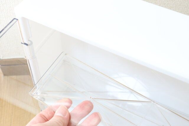 壁にもつけられるコレクションボックス（30cm×30cm×9cm） 棚板