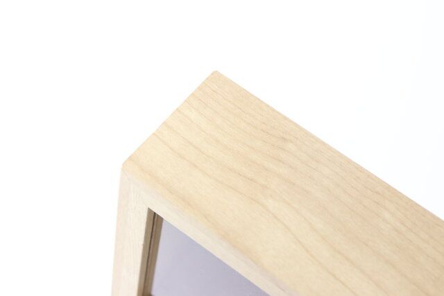 セリアの立体フォトフレームL判3