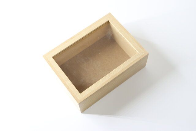 セリアの立体フォトフレームL判2