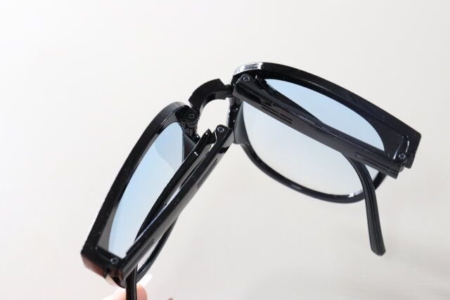 ファッショングラス折りたたみ 折りたたみ方