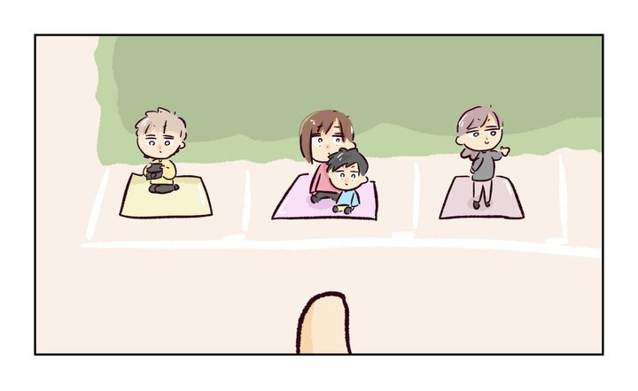 運動会での出来事／れおぱ