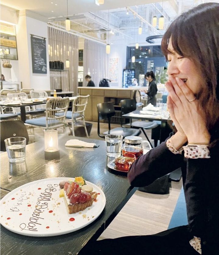 誕生月でサプライズのお祝いが！